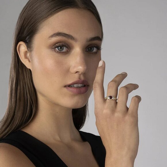 NWOT LAGOS Rhodolite Garnet Ring - Picture 3 of 14